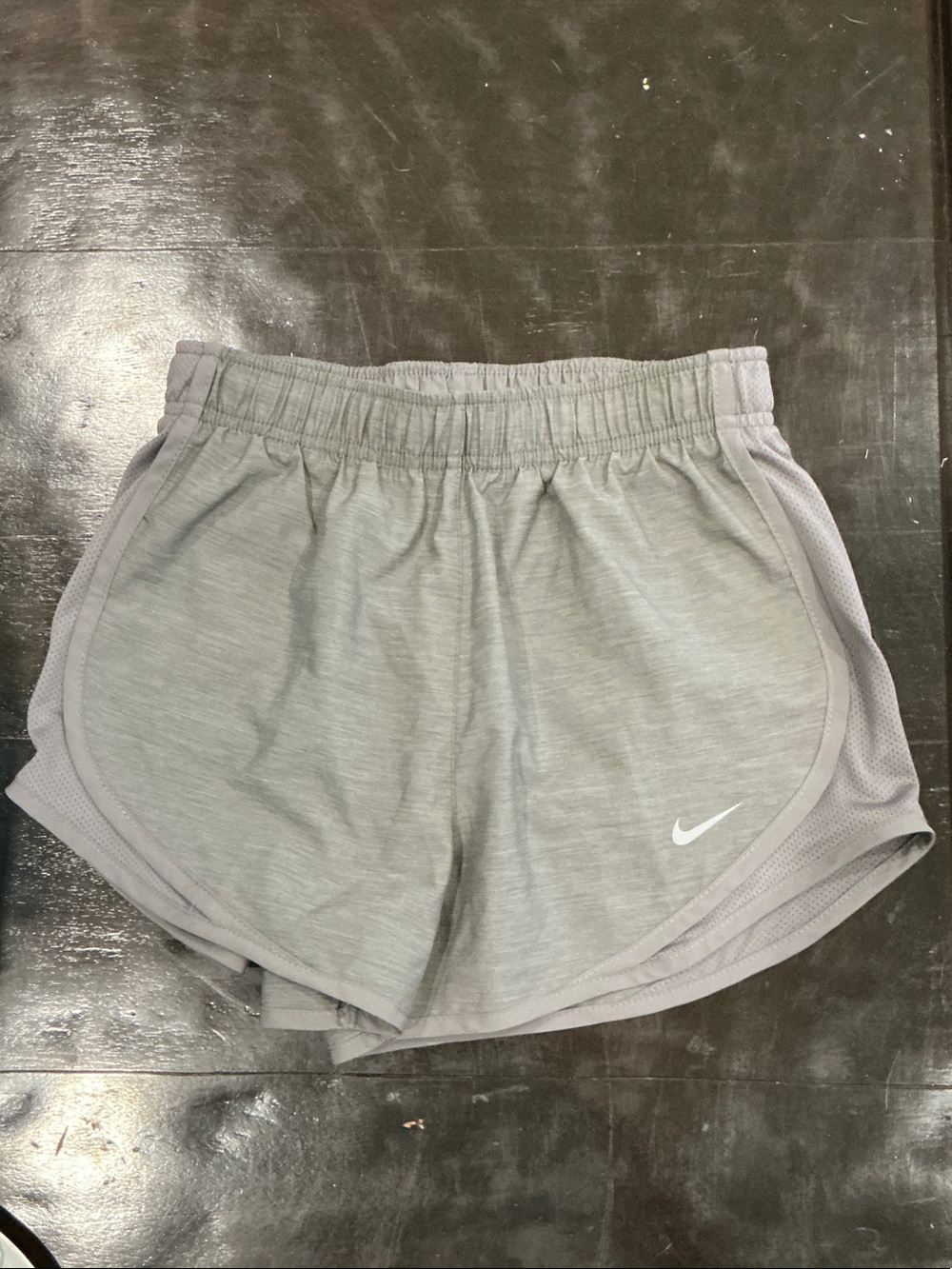 Nike Women's Light Grey Athletic Running Shorts